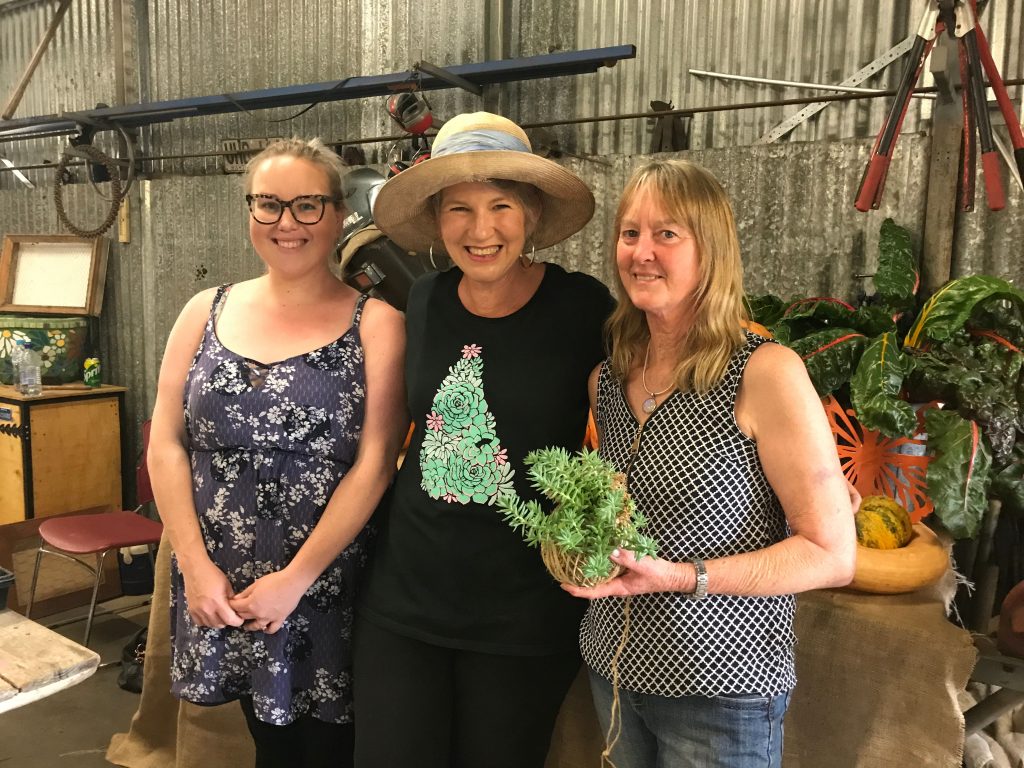 Sophie, Lorraine and guest