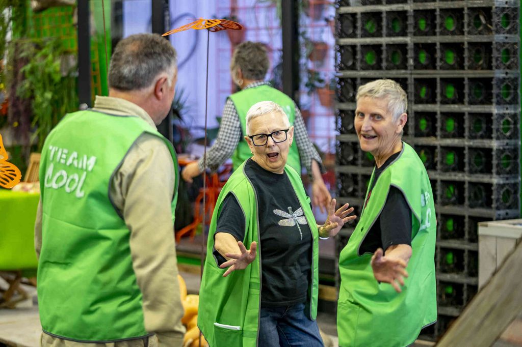volunteers